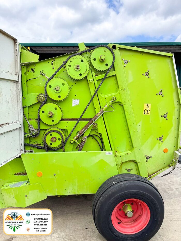 Claas ROLLANT 46 - Ață - Pick-up 1.4m - 50CP - 1990 - Presa baloți rotunzi - imagine 7