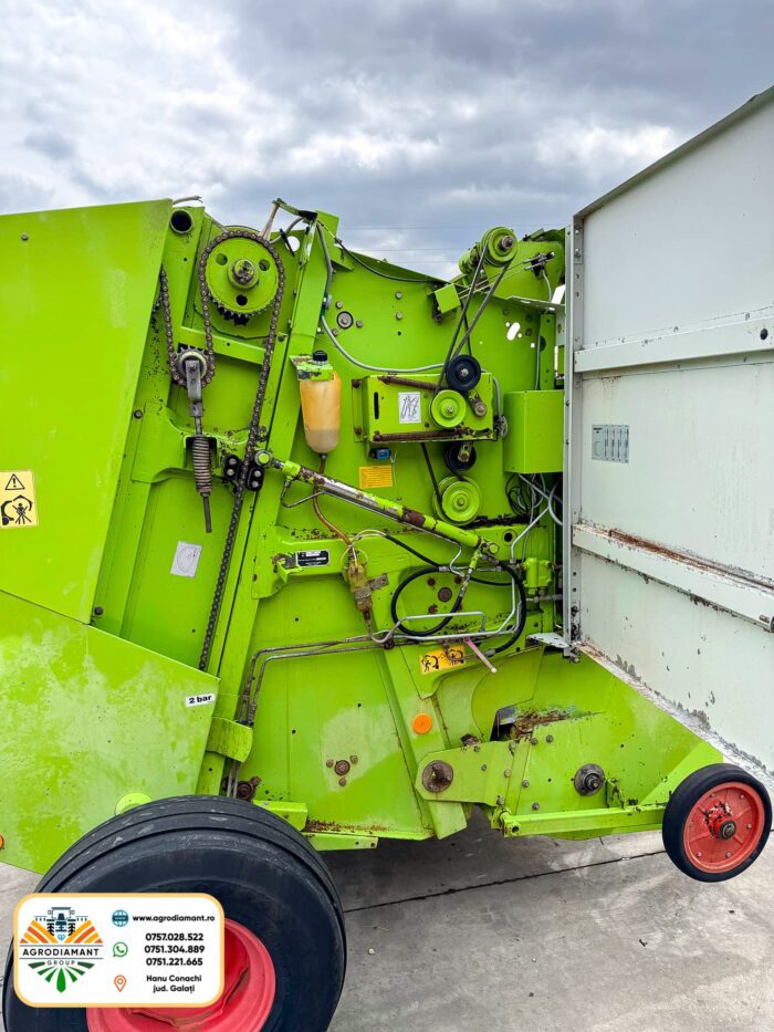 Claas ROLLANT 46 - Ață - Pick-up 1.4m - 50CP - 1990 - Presa baloți rotunzi - imagine 8
