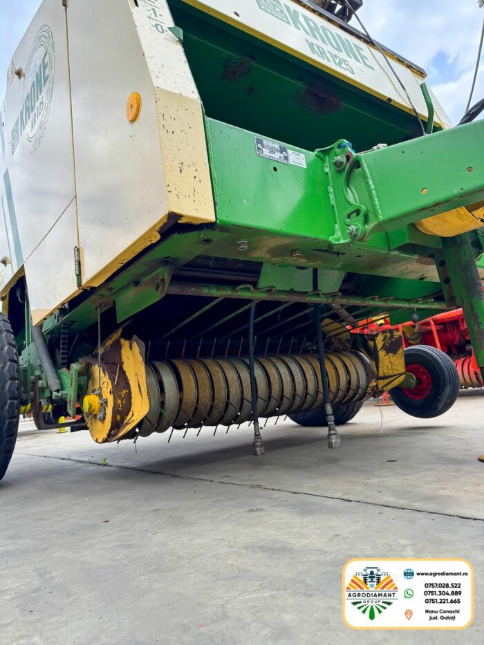 Krone KR125 - Ață - 50CP - Presa baloți rotunzi 1990 - imagine 5
