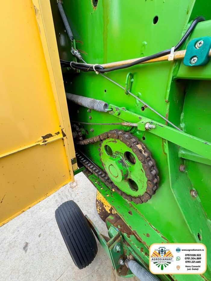 Krone KR125 - Ață - 50CP - Presa baloți rotunzi 1990 - imagine 9