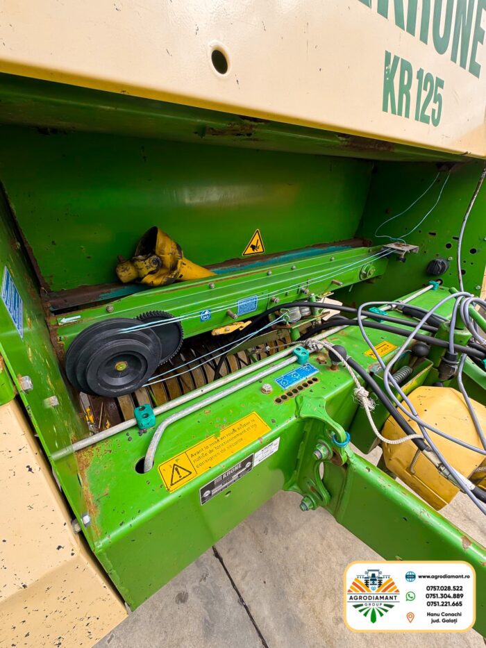 Krone KR125 - Ață - 50CP - Presa baloți rotunzi 1990 - imagine 13