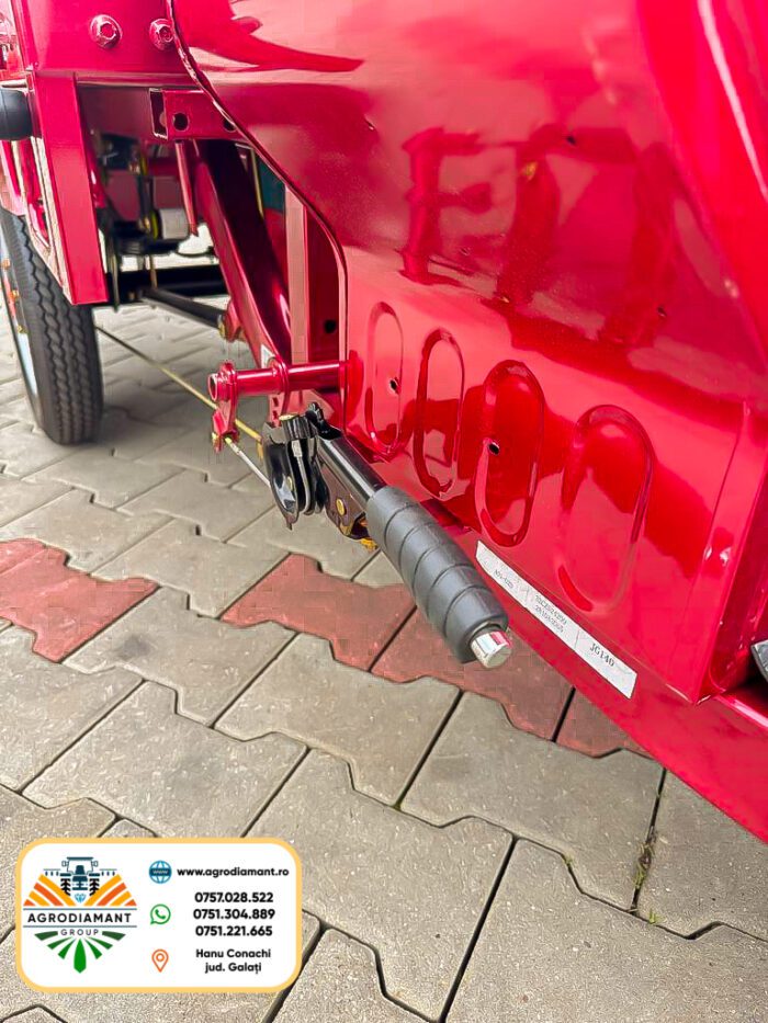 Triciclu Tricicletă electrică cargo TUK TUK cu benă basculabilă și 2 locuri RAY-TECH - imagine 9