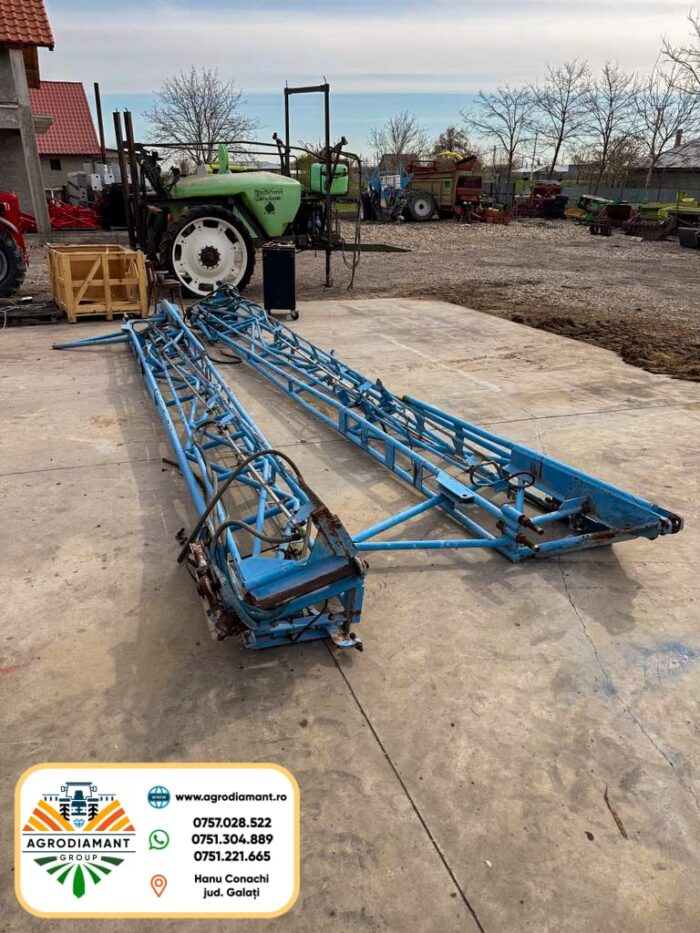 Rampe 24m demontate de pe un erbicidator hidraulic - 2 secțiuni de cate 12m - imagine 2