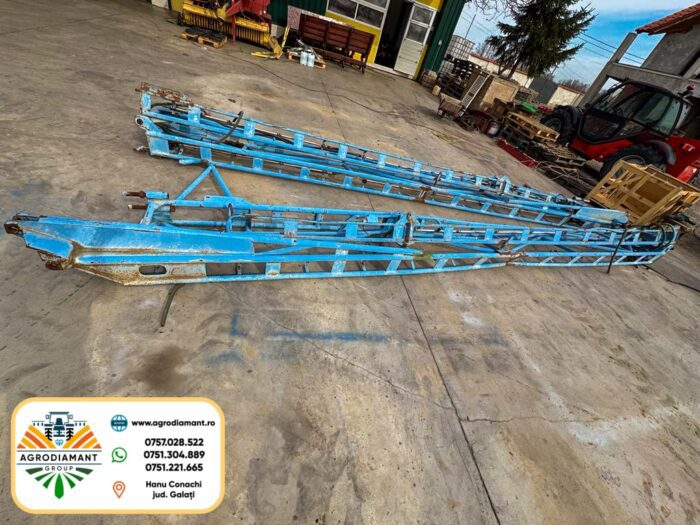 Rampe 24m demontate de pe un erbicidator hidraulic - 2 secțiuni de cate 12m - imagine 8