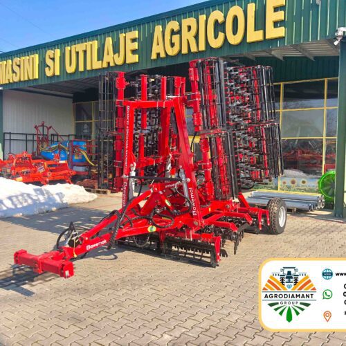 Cultivator full hidraulic 6.0m cu proțap și roți de transport AWEMAK AGRIKULER AK60