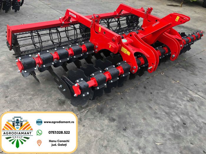 Disc agricol profesional - AKPIL GEPARD - lățimi între 1.75-4.00m - tractoare 75-150CP