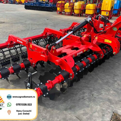 Disc agricol profesional pliabil hidraulic tractat - AKPIL GEPARD XL - lățimi între 4.0-6.0m - tractoare 150-200CP