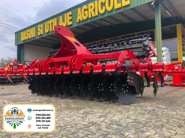 Terra Disc cu talere independente și tăvălug - STRUMYK TIGER - lățimi de lucru între 2.5 - 4.0m - tractoare 70-180CP - imagine 2