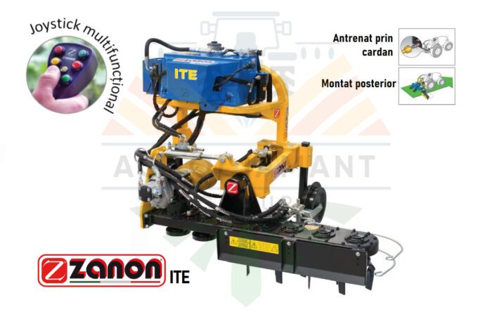 ZANON ITE - Freză rotativă palpator cu lățime de lucru variabila și retragere laterala hidraulică