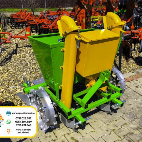 Mașină de plantat cartof BOMET GEMINI pe 2 rânduri cu fertilizare