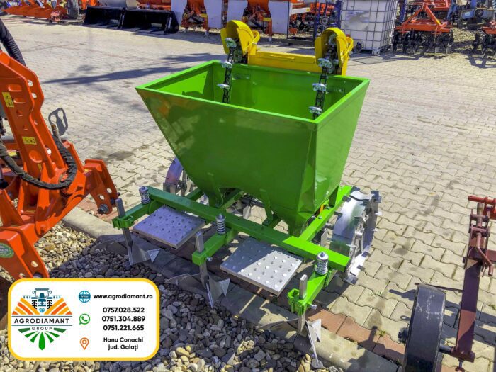 Mașină de plantat cartof BOMET GEMINI pe 2 rânduri cu fertilizare - imagine 2