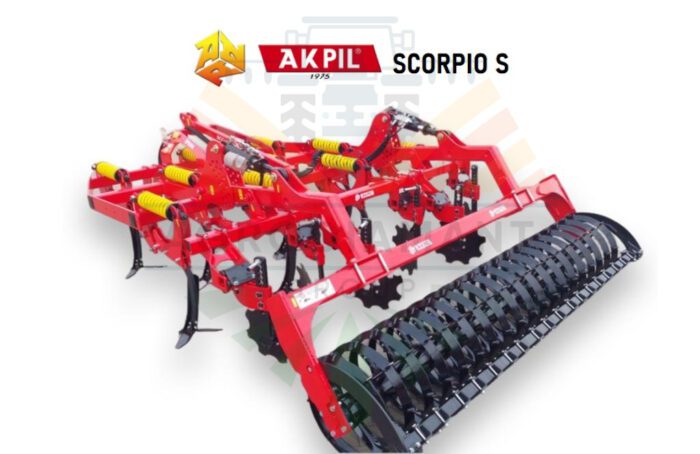 AKPIL SCORPIO S - Cultivator de adâncime / de miriște cu arc - lățimi între 2.4-3.0 - tractoare 130-150CP - imagine 5