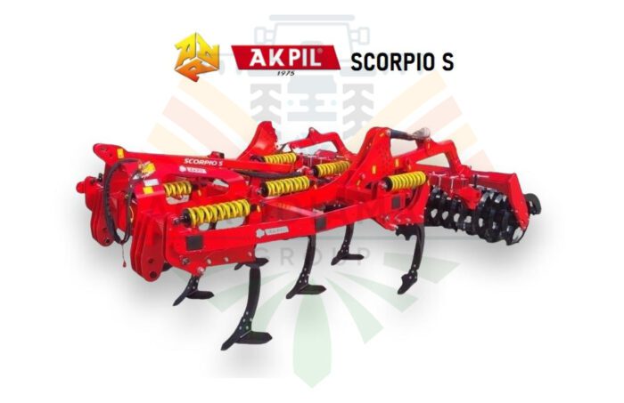 AKPIL SCORPIO S - Cultivator de adâncime / de miriște cu arc - lățimi între 2.4-3.0 - tractoare 130-150CP - imagine 3