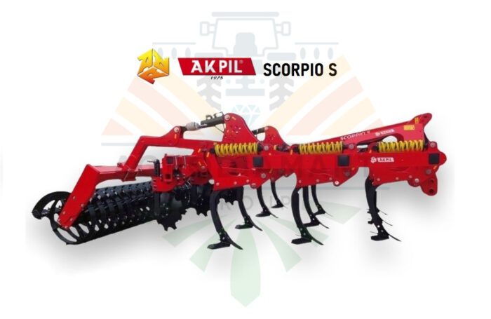 AKPIL SCORPIO S - Cultivator de adâncime / de miriște cu arc - lățimi între 2.4-3.0 - tractoare 130-150CP - imagine 2