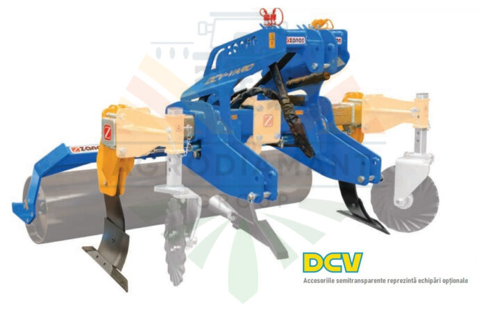 ZANON DCV - Scarificator pentru vie cu sistem de fertilizare - lățimi între 1.4-1.8m - tractoare 60-100CP