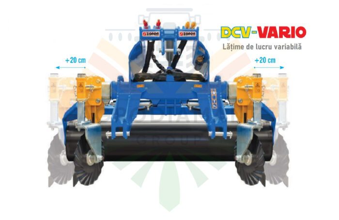 ZANON DCV - Scarificator pentru vie cu sistem de fertilizare - lățimi între 1.4-1.8m - tractoare 60-100CP - imagine 2