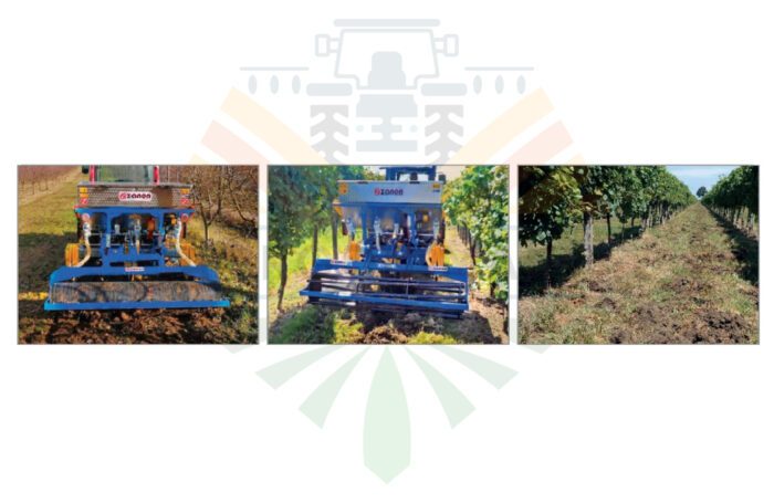 ZANON DCV - Scarificator pentru vie cu sistem de fertilizare - lățimi între 1.4-1.8m - tractoare 60-100CP - imagine 3