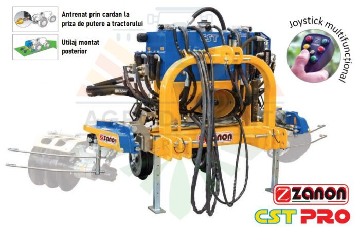 ZANON CST PRO - Echipamente palpatoare profesionale - pompă hidraulică și rezervor propriu de ulei - imagine 3