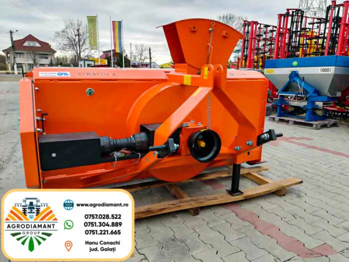 !!! OFERTĂ !!! AKPIL STRATUS - Freză zăpadă 2.25m cu prindere în 3 puncte (tiranți) și cuplă cardan- tractoare 80CP - imagine 5