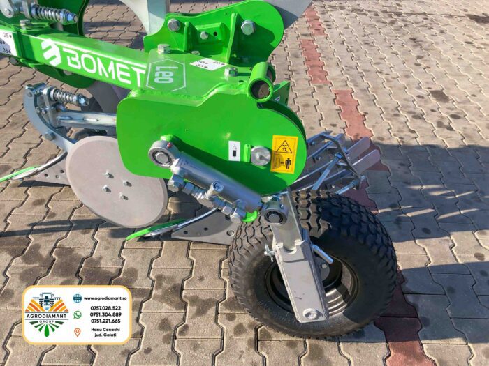Plug agricol reversibil cu cormană lamelară BOMET LOE 250-300-350 - tractoare între 40 - 85CP - imagine 4