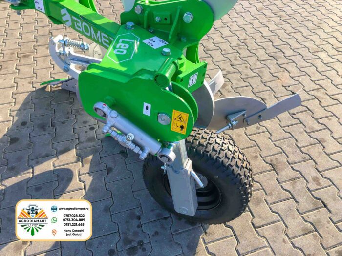 Plug agricol reversibil cu cormană plină BOMET LOE 250-300-350 - tractoare între 40 - 85CP - imagine 4