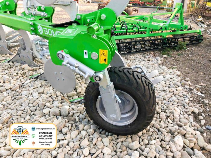 Plug agricol reversibil cu cormană lamelară BOMET LOE 300-380-450 - imagine 3