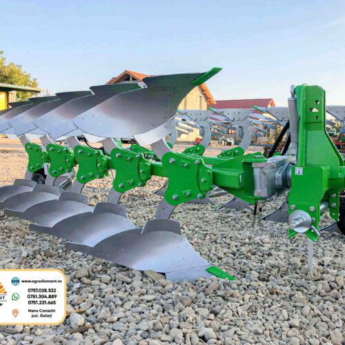 Plug agricol reversibil cu cormană plină BOMET LOE 300-380-450