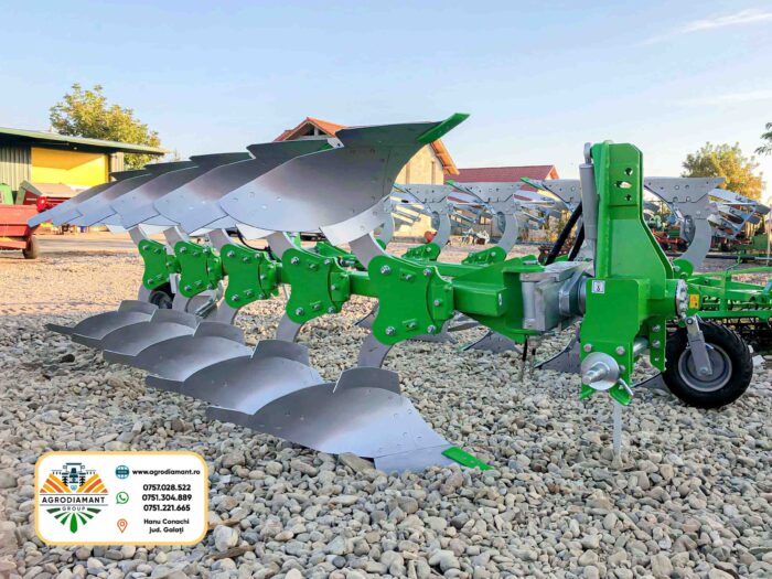 Plug agricol reversibil cu cormană plină BOMET LOE 300-380-450