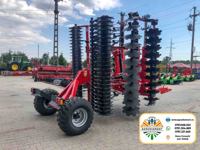 !!! ÎN STOCK !!! - AKPIL GEPARD XL TRACTAT - Disc agricol profesional - lățimi între 4.5-6.0m - tractoare 160-200CP - imagine 3