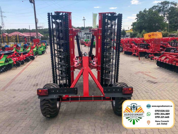 !!! ÎN STOCK !!! - AKPIL GEPARD XL TRACTAT - Disc agricol profesional - lățimi între 4.5-6.0m - tractoare 160-200CP - imagine 4