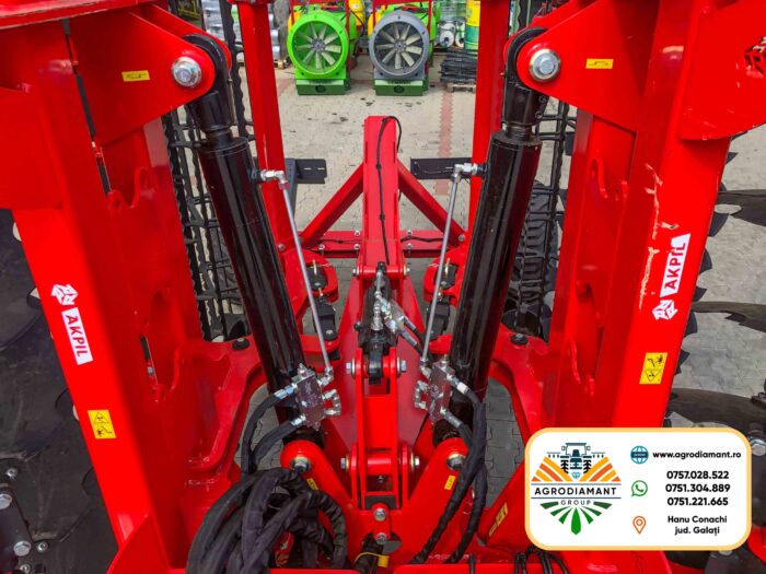 !!! ÎN STOCK !!! - AKPIL GEPARD XL TRACTAT - Disc agricol profesional - lățimi între 4.5-6.0m - tractoare 160-200CP - imagine 6