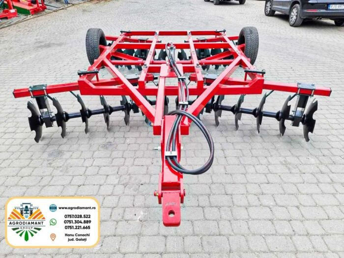 Disc agricol pe baterii în ”X” tractate STRUMYK BRONA ALFA X4 - tractoare între 75 - 90CP - imagine 3