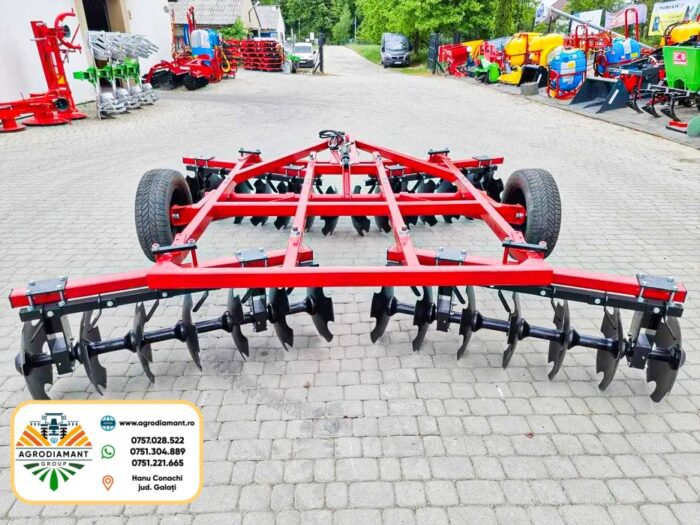 Disc agricol pe baterii în ”X” tractate STRUMYK BRONA ALFA X4 - tractoare între 75 - 90CP - imagine 5