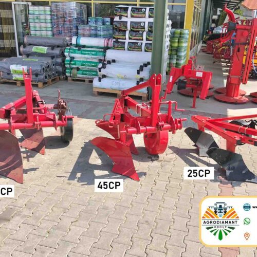 Pluguri agricole DEMAROL pentru 25 / 45 / 55CP
