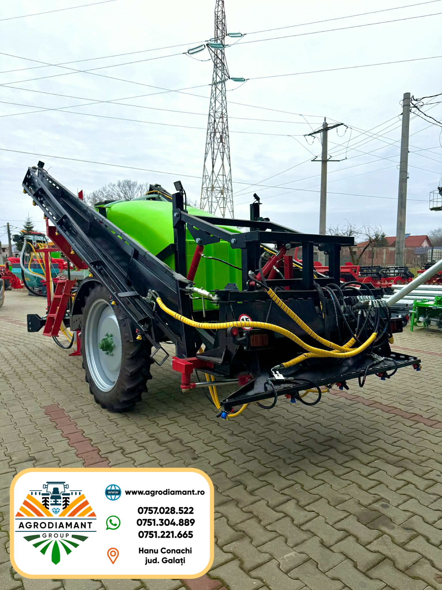 !!!OFERTA!!! Erbicidator tractat full hidraulic 2000 litri DEMAROL SHOGUN - imagine 3