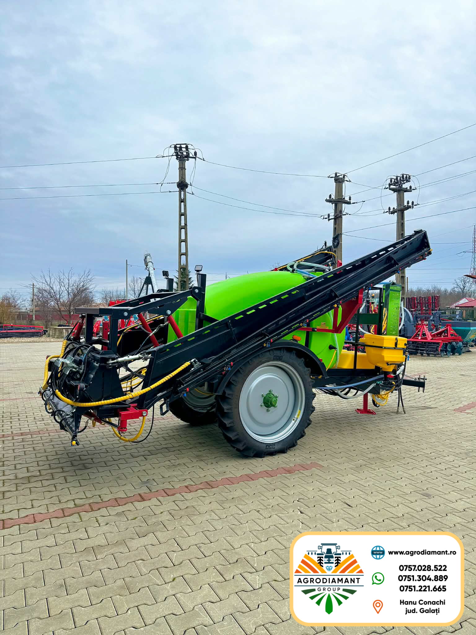 !!!OFERTA!!! Erbicidator tractat full hidraulic 2000 litri DEMAROL SHOGUN - imagine 5